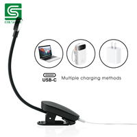 Clip lumineux rechargeable par USB pour la lecture de livres la nuit