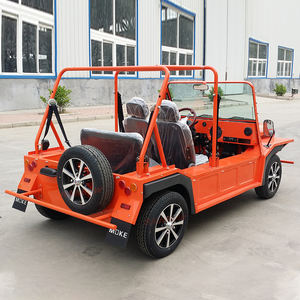 Литиевая батарея 96 В, электрическая мини-тележка, одобренная EEC, алюминиевый корпус и устойчивая к ржавчине, легальная тележка для гольфа 13 дюймов, дорожная шина - Product Image 3