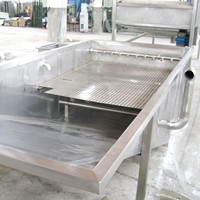 Hoge kwaliteit, hoge efficiëntie, milieuvriendelijke wasrolborstelmachine voor het reinigen van fruit, groenten & tarwe, bovenaan de BYFW-model.