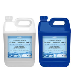 Kit di <span class=keywords><strong>Resina</strong></span> Epossidica 20 KG <span class=keywords><strong>Resina</strong></span> Trasparente per Mobili in Legno - Product Image 1