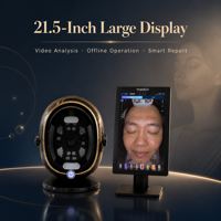 Testeur de peau facial IA hors ligne 10 spectres RGB UV PL WiFi, machine autonome avec écran tactile 21,5 pouces, topographie 3D du visage, UE