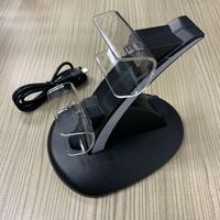 Pour contrôleur sans fil HBP-253 PS5 chargeur à double siège chargeur d'avion PS5 avec indicateur chargeur de siège de contrôleur de jeu PS5