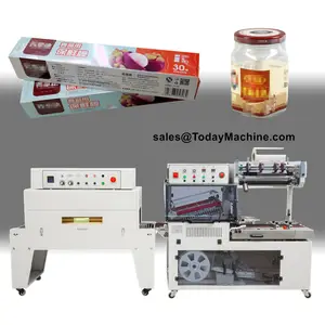 Tea Box Automatic Shrinking Wrapping Packing Machine