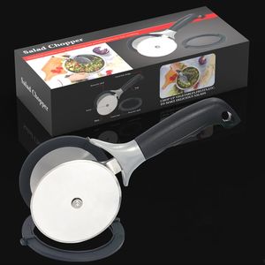 Tritatutto per insalata taglierina per insalata con coperture protettive in acciaio inossidabile ruote per la preparazione della <span class=keywords><strong>cucina</strong></span> per la <span class=keywords><strong>cucina</strong></span> hackerabile - Product Image 6