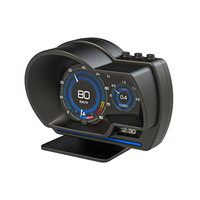 P6 Compteur Numérique GPS OBD2 Jauge de Diagnostic Automobile HUD