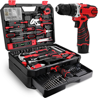 Ensemble de perceuse sans fil professionnelle 8V Batterie Perceuse à percussion sans fil avec coffret rigide Kits d'outils électriques OEM ODM