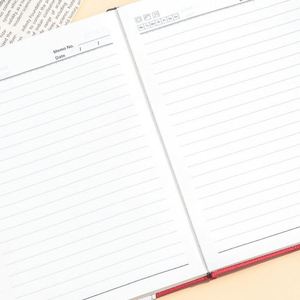 Custom Eco-Friendly Kraft Paper Cover Gift Stylish A5 <b>Diary</b> <b>Notebook</b> for Business and Office - Product Image 4