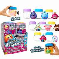 Waterkweekspeelgoed Magische Verrassing Fruit Squishy Pluche Verzamelpot, Voeg Water toe & Schud uit elkaar, Stressverlichting Kerstcadeau