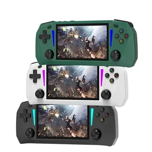Console <span class=keywords><strong>de</strong></span> jeu portable Q-HOME G33, écran IPS 4,3 pouces, système d'exploitation Linux, plus <span class=keywords><strong>de</strong></span> 20 simulateurs, lecteur <span class=keywords><strong>de</strong></span> jeux vidéo rétro - Product Image 1