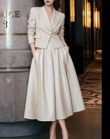 Ensemble tailleur élégant sur mesure deux pièces pour femme – Nouveau style décontracté chic pour le bureau et les occasions formelles