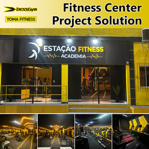 Solution de projet clé en main pour centre de fitness commercial : machines à charges libres et équipement de musculation complet, provenance Chine, Foshan - Product Image 1