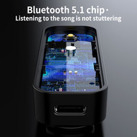 B28 Blue Tooth Ontvanger Zender Tooya 5.1 Aux Ingebouwde Batterij Auto Draadloze Stick Adapter Tv Audio Zender Adapter