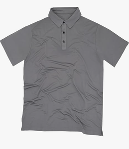 Polo de golf para hombre con logotipo personalizado, Polo de golf de secado rápido con refrigeración de seda helada y protección solar - Product Image 1