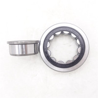 Roulement à rouleaux cylindriques à une rangée NJ206 NJ206E-XL-TVP2 Cage en plastique pour pompe à eau 30*62*16 mm