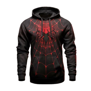 <span class=keywords><strong>Felpa</strong></span> con Cappuccio <span class=keywords><strong>Spiderman</strong></span> di Alta Qualità con Stampa Personalizzata in Sublimazione per Uomo - Product Image 6