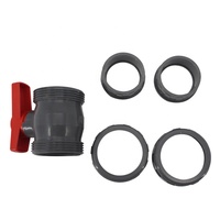1,5 Zoll Wasser versorgung PVC Double Union Kugel hahn für Pool armatur