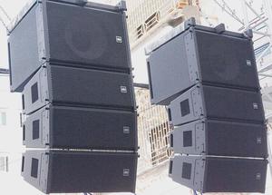 H2 professionale Studio Line Array altoparlante ad alta potenza Home Theatre e sistema esterno con palco Bar speciale per uso esterno - Product Image 2