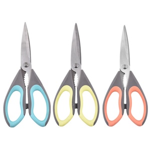 All Purpose <b>Kitchen</b> <b>Shears</b> Ultra Sharp Blades Stainless Steel Scissors with Soft Grip Comfort Handle - Product Image 1