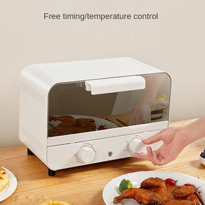 Horno eléctrico multifuncional para hacer pasteles, máquina tostadora <span class=keywords><strong>de</strong></span> <span class=keywords><strong>pan</strong></span> y Pizza <span class=keywords><strong>de</strong></span> escritorio, 10 litros, 220V - Product Image 2
