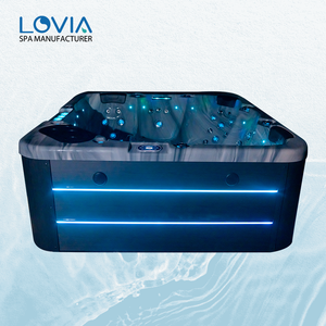 Moderno Spa de Masajes al Aire Libre Balboa para 5 Personas, Jacuzzi Exterior Económico con WIFI, Bañeras y Hidromasajes - Product Image 1