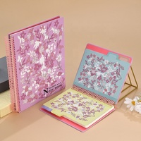 Agenda d'affaires personnalisé A5 à spirales avec couverture rigide, imprimé, cadeau promotionnel