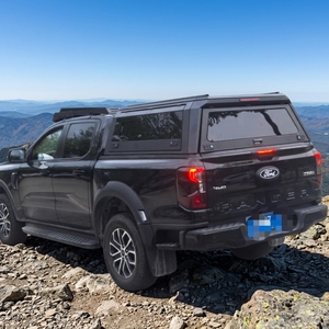 Cubierta Rígida Plegable y Retráctil para Camioneta Eléctrica, Compatible con F150 Ford, Toyota, <span class=keywords><strong>Dodge</strong></span> Ram 1500, Jeep Gladiator JT, Aleación de Aluminio, Tipo Camper - Product Image 4
