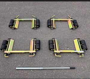 Wholesale High Quality Manganese Steel Car Wheel <strong>Dolly</strong> Mover Tool Set 360 Degree Rotating Tyre Moving Skate - Product Image 4