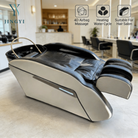 Lit électrique multifonction pour shampoing de tête de spa avec chaise de massage pour shampoing et bols Lit de massage thaï pour shampoing