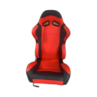 Sièges de voiture modifiés JBR1003, style sport, accessoires intérieurs en PVC, siège baquet de voiture, siège de course avec glissières pour simulateur de course