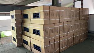 Troli truk tangan troli tahan lama <span class=keywords><strong>4</strong></span> roda pegangan dapat disesuaikan untuk penggunaan transportasi - Product Image 5