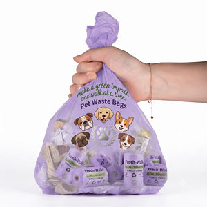 Sacs à déjections canines biodégradables avec distributeur, haute résistance, 270 unités, écologiques, vente en gros - Product Image 2
