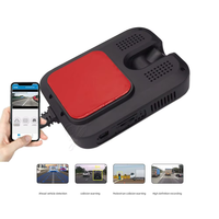 Dashcam 3 canaux ADAS AI 4G ADAS DMS BSD GPS Tracker pour flotte de véhicules Taxi