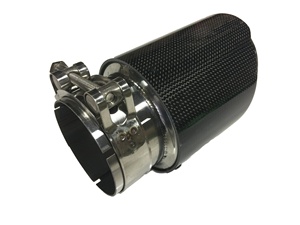 Hiệu Suất Cao Sửa Đổi Thời Trang Màu Đen Sợi Carbon Xả Tip Cho Tự Động Xe Muffler Xả Đuôi Ống - Product Image 2