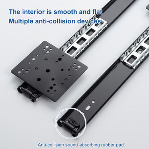 35 मिमी छिपी हुई जेब फ्लिपर दरवाजा स्लाइड, कैबिनेट टीवी के लिए तह टेलीस्कोपिक स्लाइड - Product Image 4