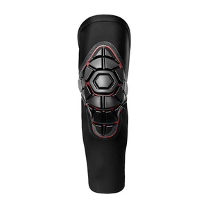 Genouillères de moto à compression avec coque en PU, rembourrage en mousse haute performance, antidérapantes et respirantes, <span class=keywords><strong>protège</strong></span>-tibias pour une conduite sécurisée OEM - Product Image 1