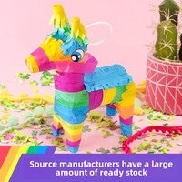 Handmade A10-Mini Pinata Birthday Party Banquet Gathering Candy Gift Box Toy Game Props Wholesale