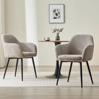 Chaises de salle à manger en tissu pour hôtel nordique chaises modernes pour la salle à manger vente en gros