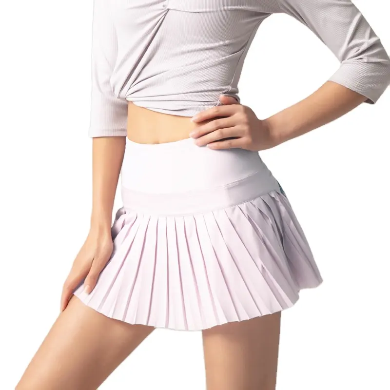 Wholesale High Quality Plus Size Pleat Tennis Skirt Golf Sport Skirt For Women