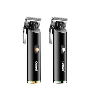Kemei Electric <b>Hair</b> <b>Clipper</b> KM-1892 USB Rechargeable Dual Power Strong Motor Home Use <b>Hair</b> Trimmer - Product Image 1
