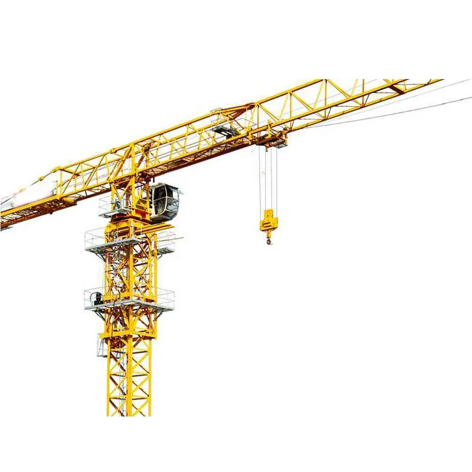 Menara Gaya Bekas Flat Top QTZ80 TT7524 Derek Cina untuk Dijual Konstruksi Bangunan Di Dubai