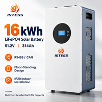 Baterai Surya 1stess 16kWh Tipe Lantai 51.2V 314Ah LiFePO4 untuk Distributor ESS Residensial