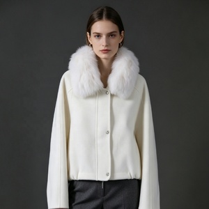 Manteau et veste d'hiver pour femmes de qualité supérieure, vente en gros d'usine Tyan, manteau élégant en cachemire, manteau en fourrure de renard - Product Image 2