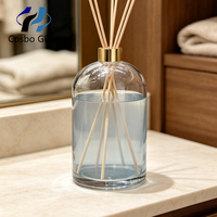 Bouteille diffuseur vide de 1L en verre de luxe pour parfums d'intérieur, pour huiles essentielles, vente en gros
