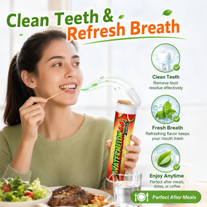 <span class=keywords><strong>Cure</strong></span>-dents parfumés de qualité supérieure pour l'arrêt du tabac, sans sucre, en bois, parfumés aux fruits, longue durée, soin buccal - Product Image 2
