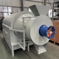 Machine de séchage de copeaux de bois, de sciure de bois, sécheur rotatif industriel, sécheur à tambour rotatif pour fumier de volaille
