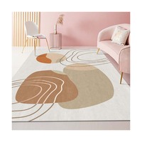 Tapis moelleux personnalisé en gros, impression 3D, tapis pour enfants fabriqué à la machine, tapis centraux pour hôtels et salons