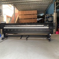 Imprimante jet d'encre haute vitesse pour bannières flexibles 10 pieds (3,2 m) pour encre éco-solvant 2400 DPI automatique avec tête d'impression XP600