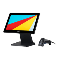 Usine en stock 15.6 pouces écran tactile capacitif caisse enregistreuse tout-en-un Pos Machine Windows Pos système pour magasin