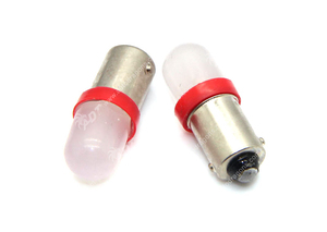 LED givrée non polarisée 6,3 V # 44 # 47 LED à culot baïonnette BA9S 6000K-6500K ADT/Autodragons 194 30lm Prise EU personnalisée - Product Image 6