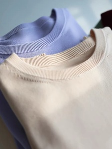 Chemise en tricot à col rond unie de style coréen pour femmes, nouvelle collection automne-hiver, polyvalente, décontractée, pull-over, chemise de base - Product Image 4